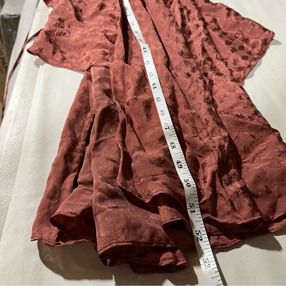 Rodebjer Long Sleeve Mauve Wrap Dress XS - Picture 7 of 7
